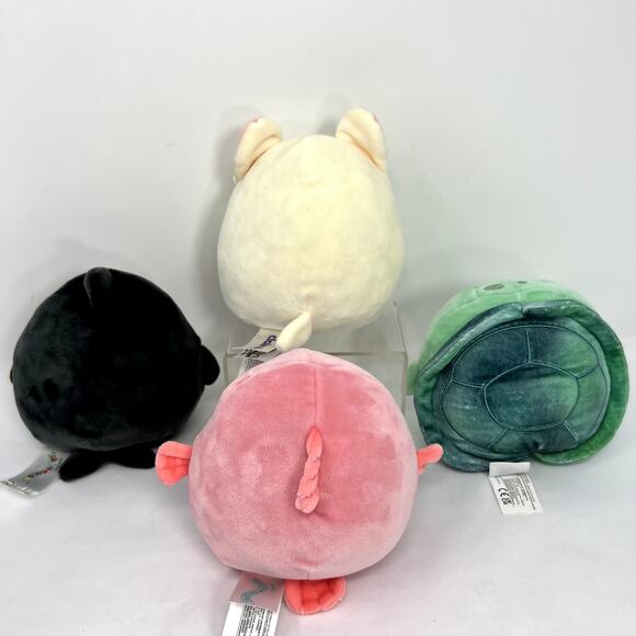 Lot of 4 Squishmallow Plush Stuffed Animal Dog Sea Turtle fish The Orca Whale - Picture 14 of 16